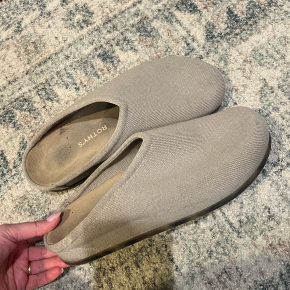 Rothy's Beige Slip-On Loafers clogs - Picture 2 of 6